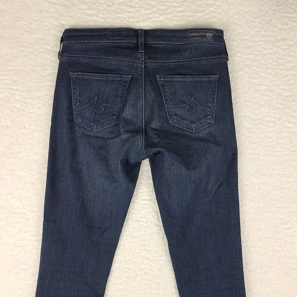 AG Adriano Goldschmied Jeans Womens 25 The Legging Super Skinny Ankle Dark Wash‎